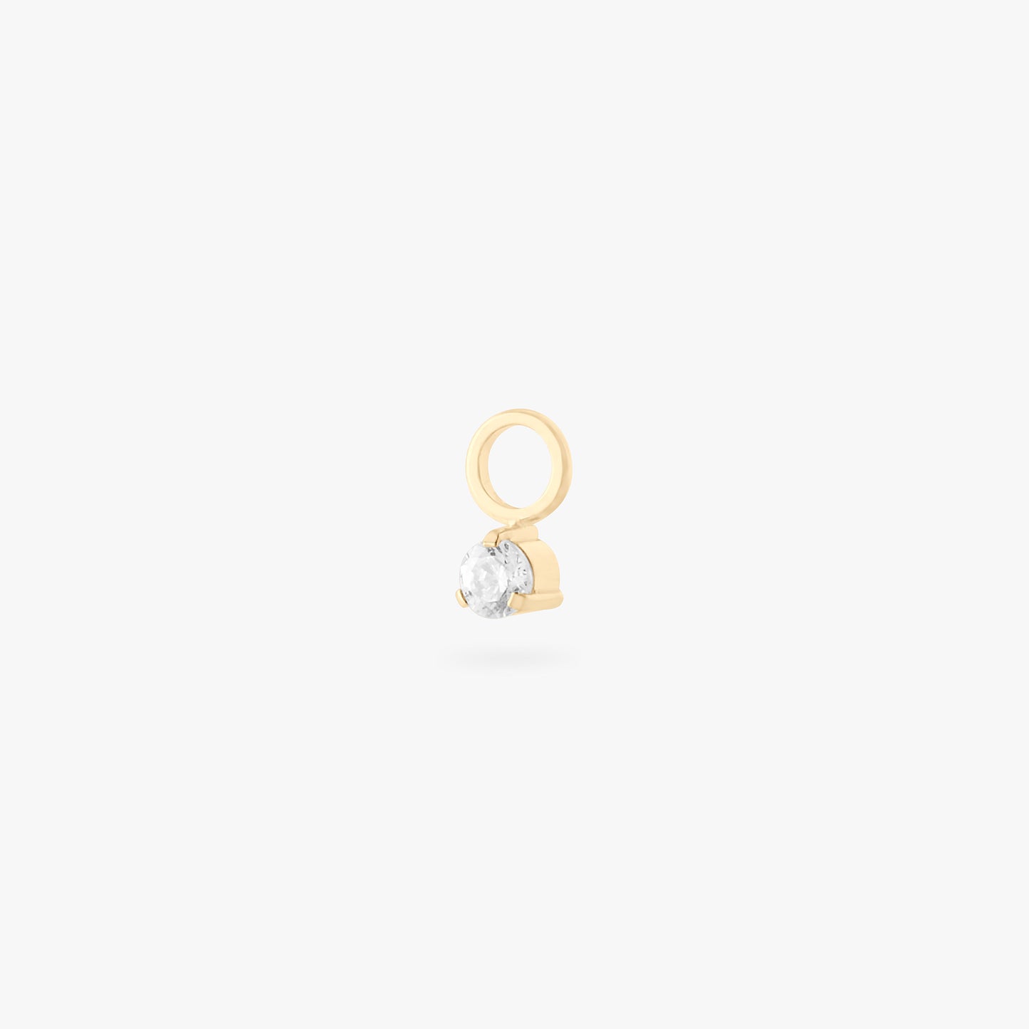 Micro CZ Clicker Charm