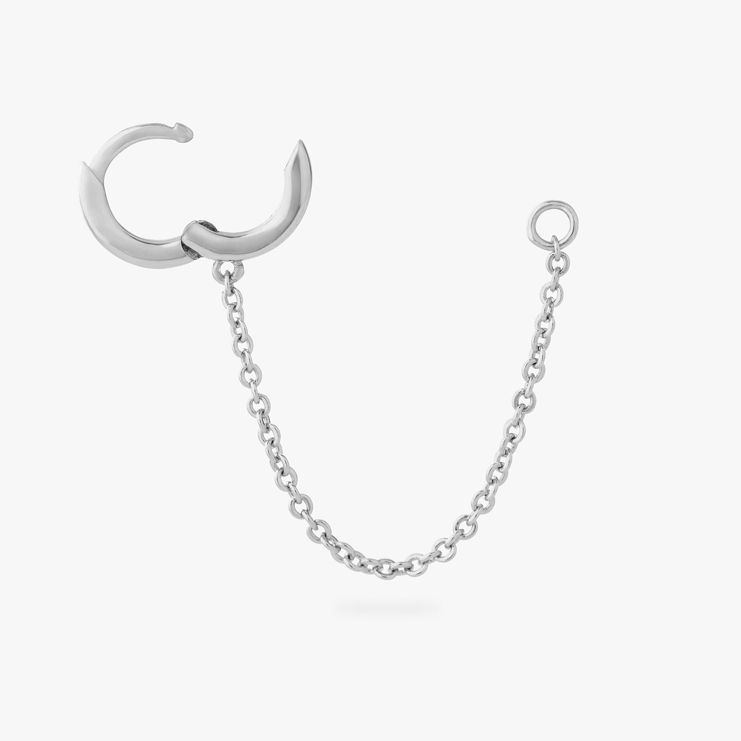 Micro Slim Chain Huggie