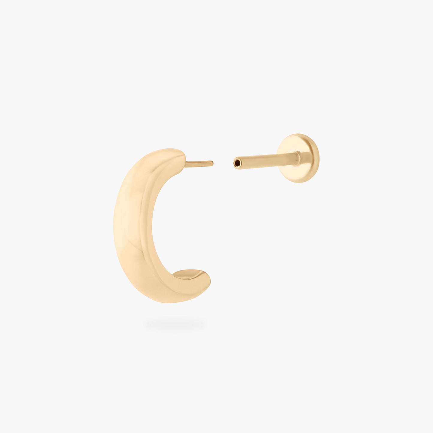 Chunky Flatback Huggie