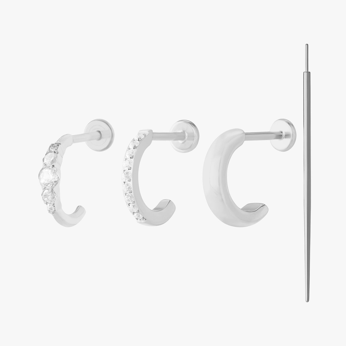 Flatback Huggie Stack Set