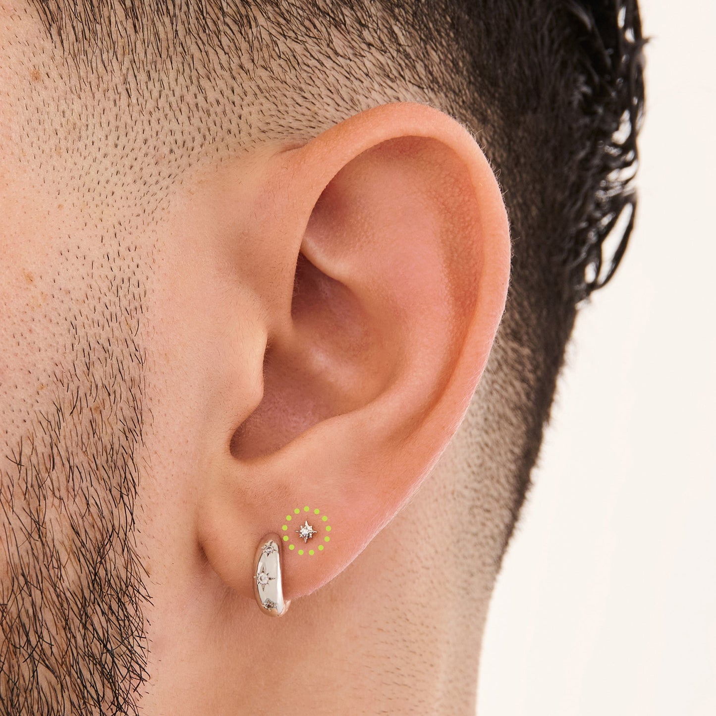 Micro Twinkle Flatback Stud