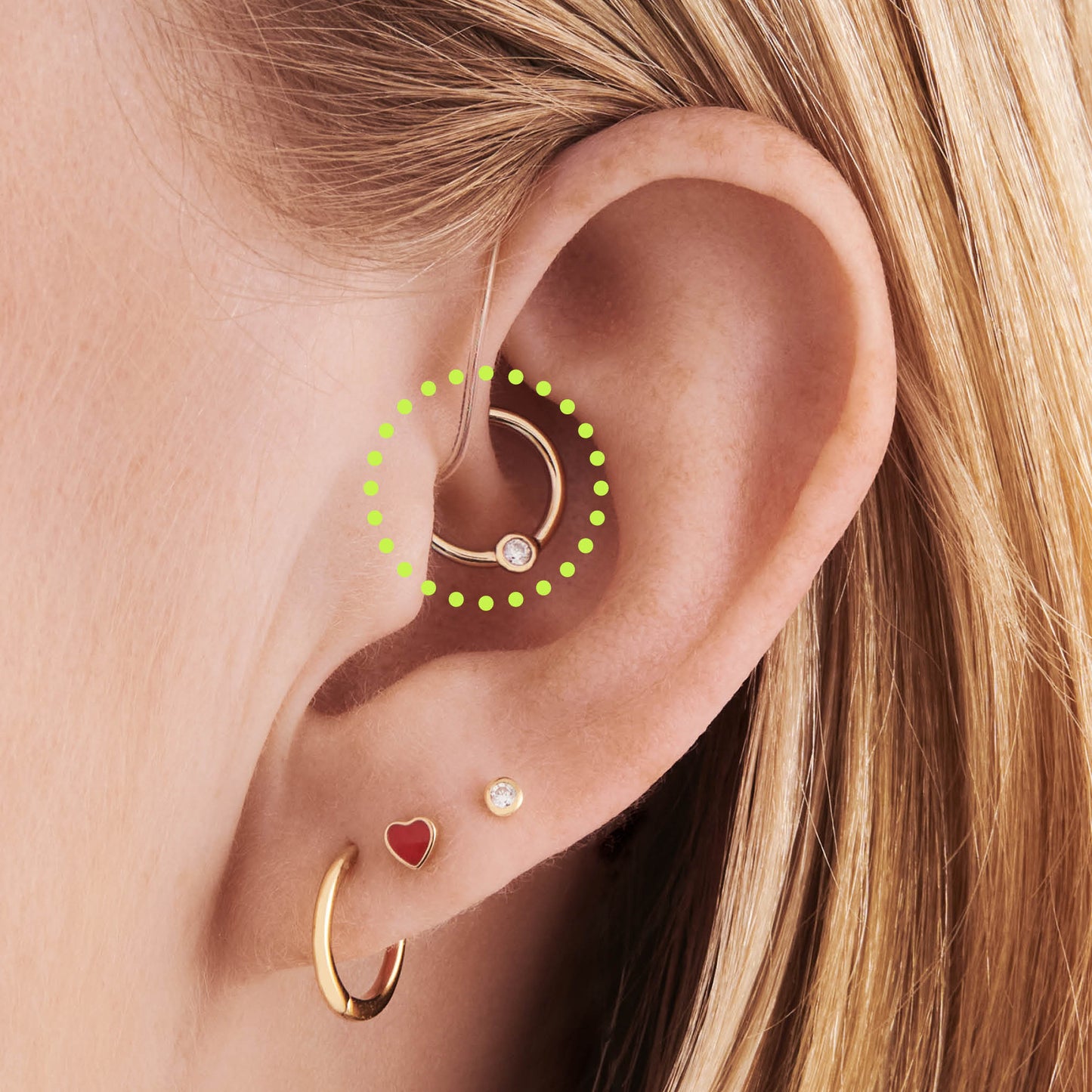 14K Bezel Clicker 8mm