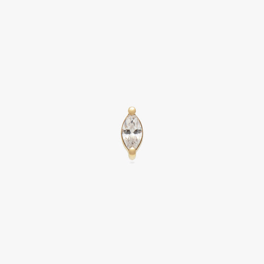 14K Marquise