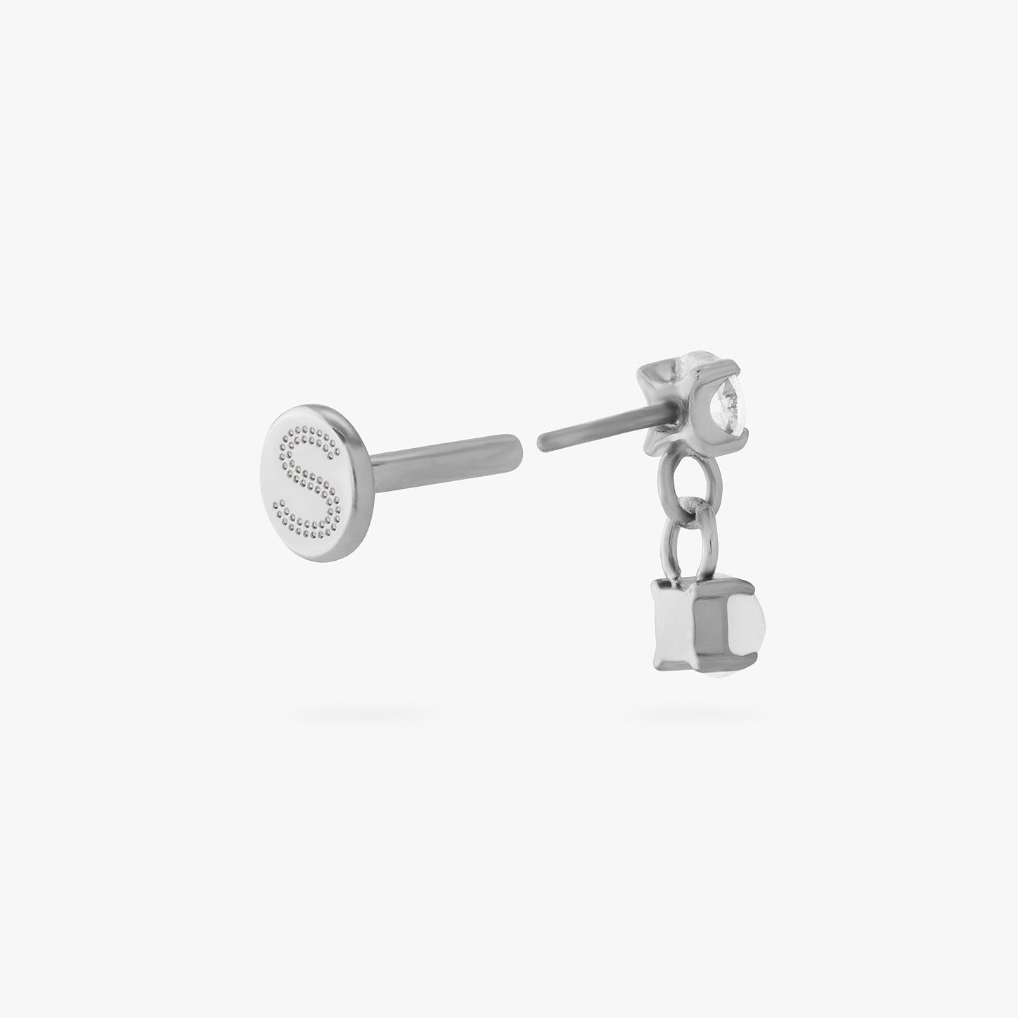 Titanium Dangle Flatback