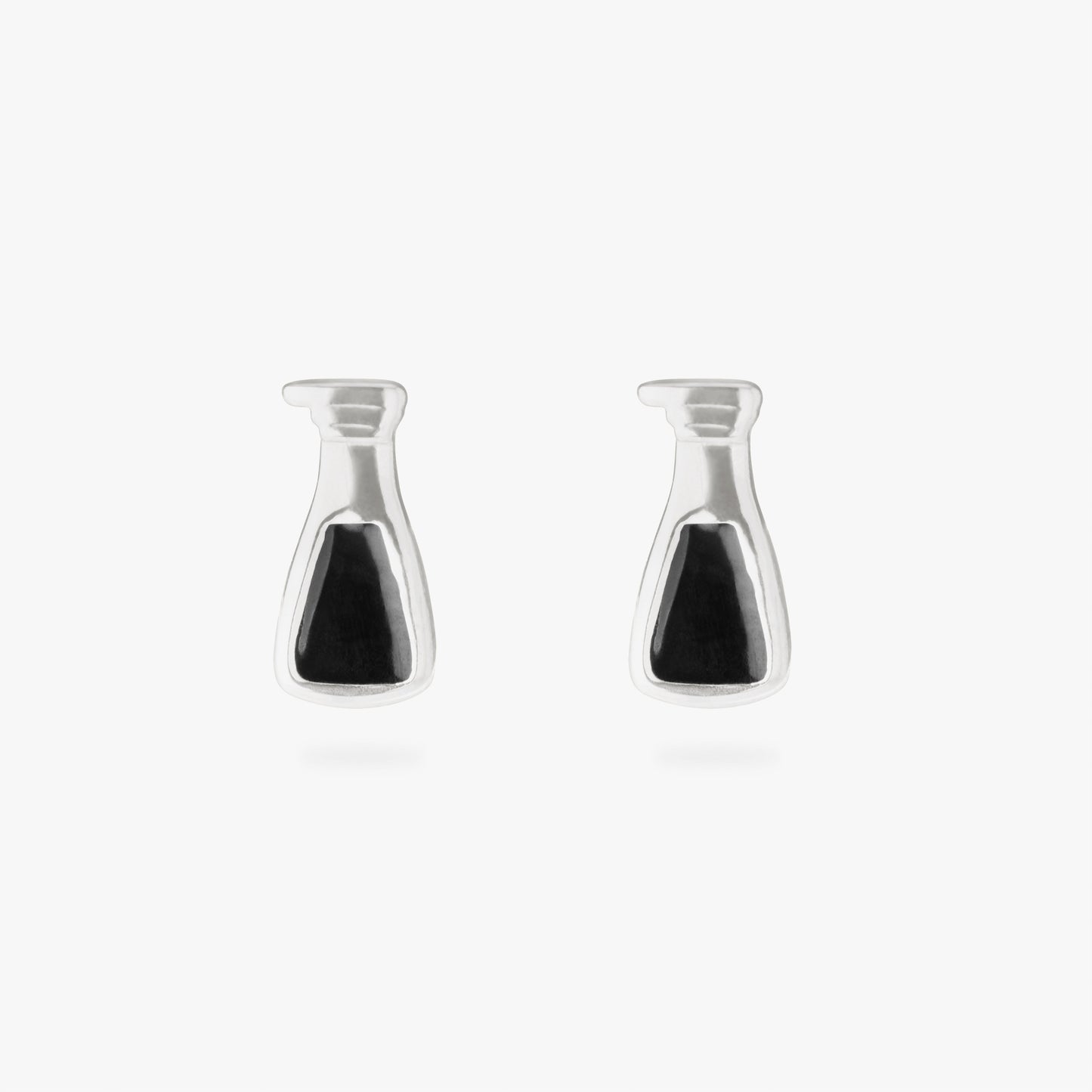 Black Vinegar Flatback Stud