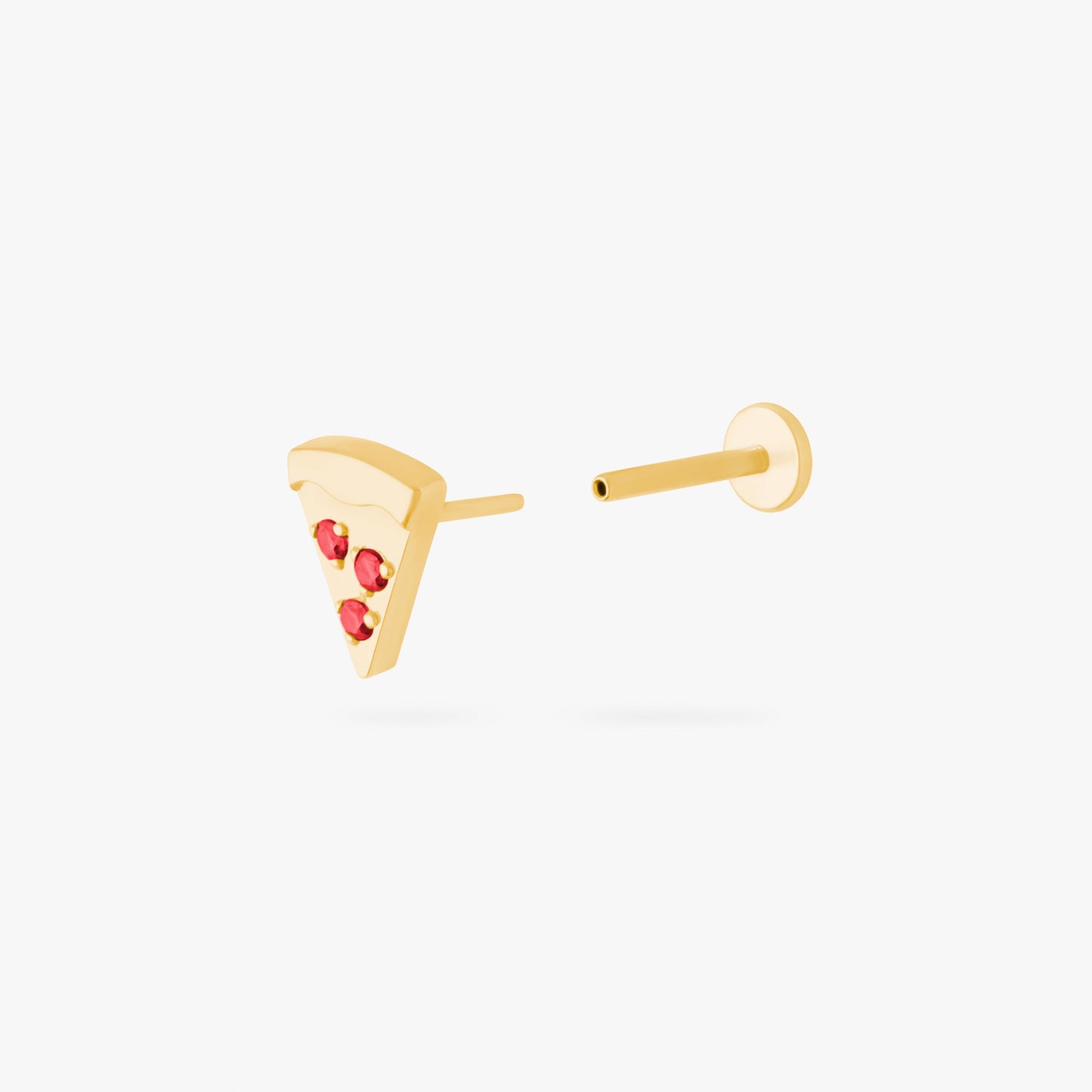 Pizza Flatback Stud