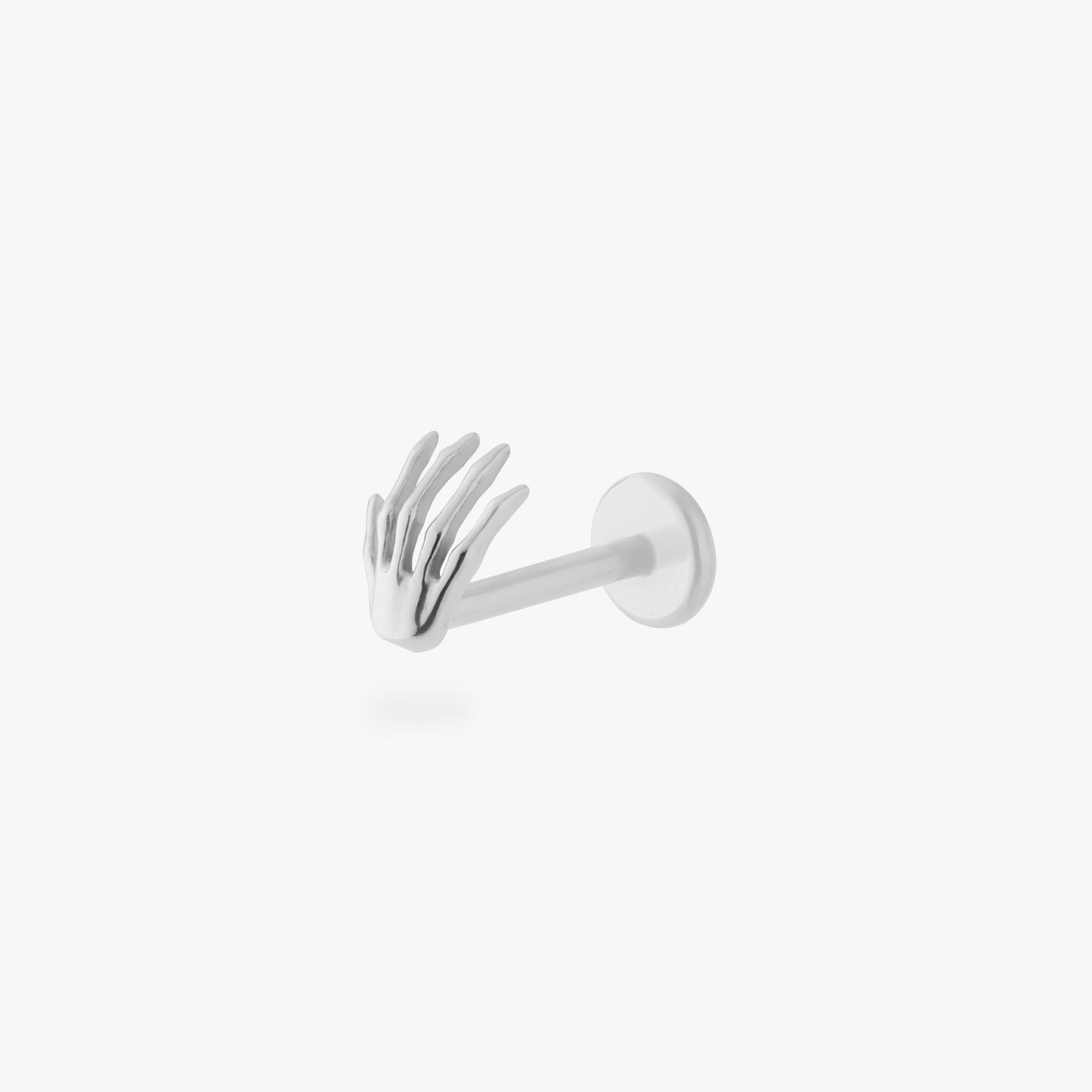 Skeleton Hand Flatback Stud