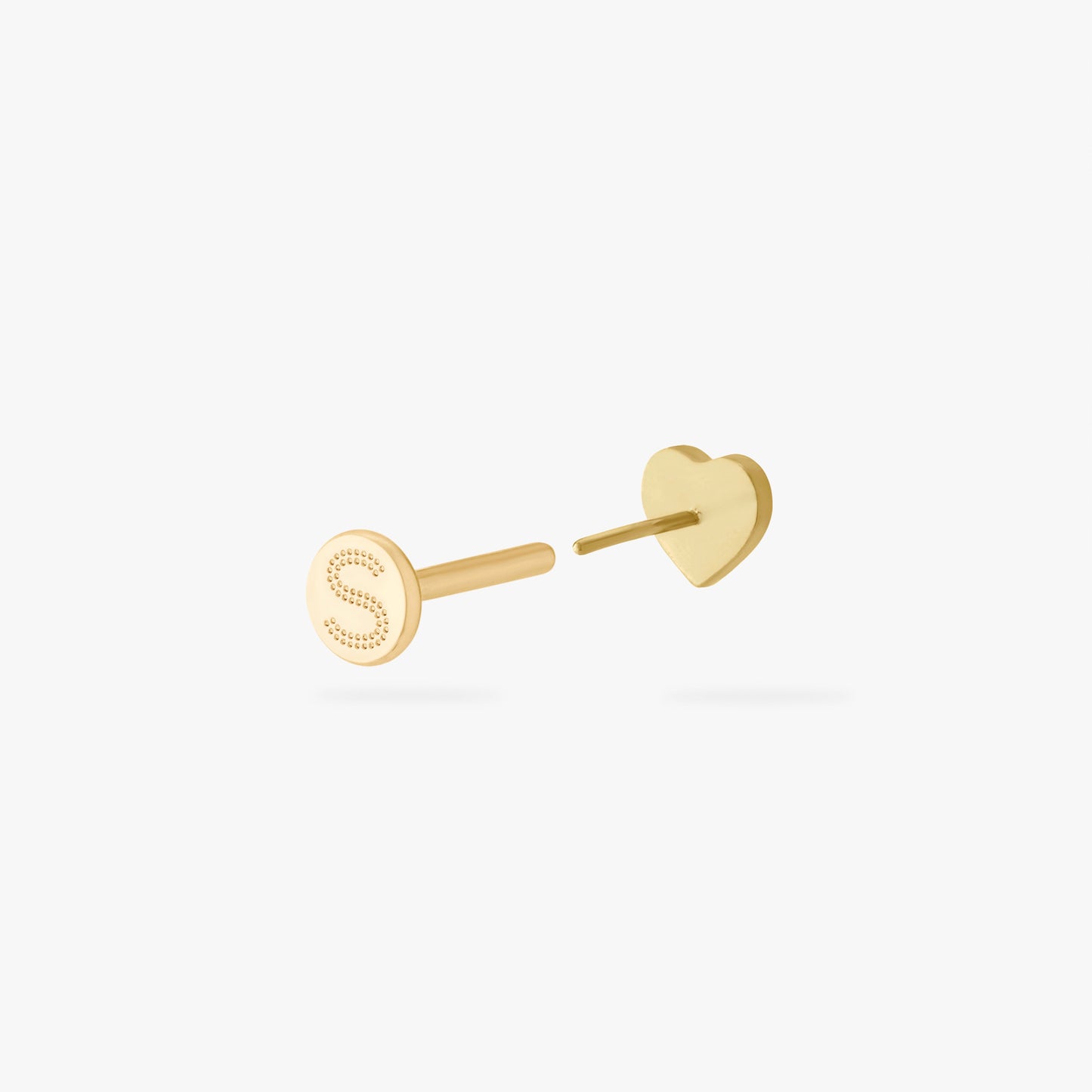 Anodized Twinkle Heart Flatback