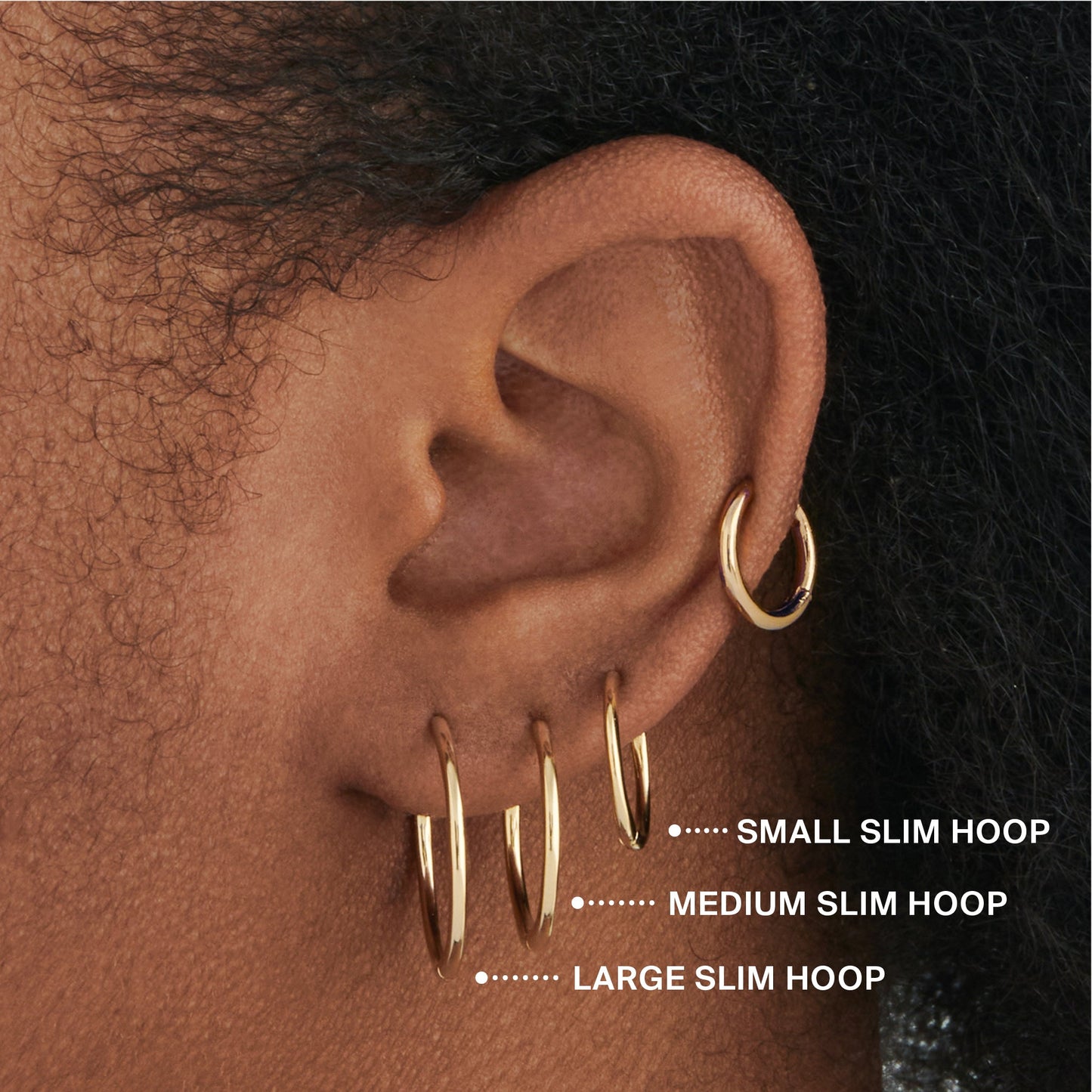 Small Slim Hoop
